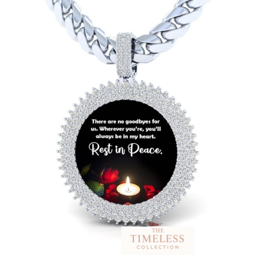 Custom Picture Pendant - Memory Picture diamond