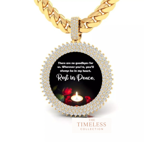 Custom Picture Pendant - Memory Picture diamond